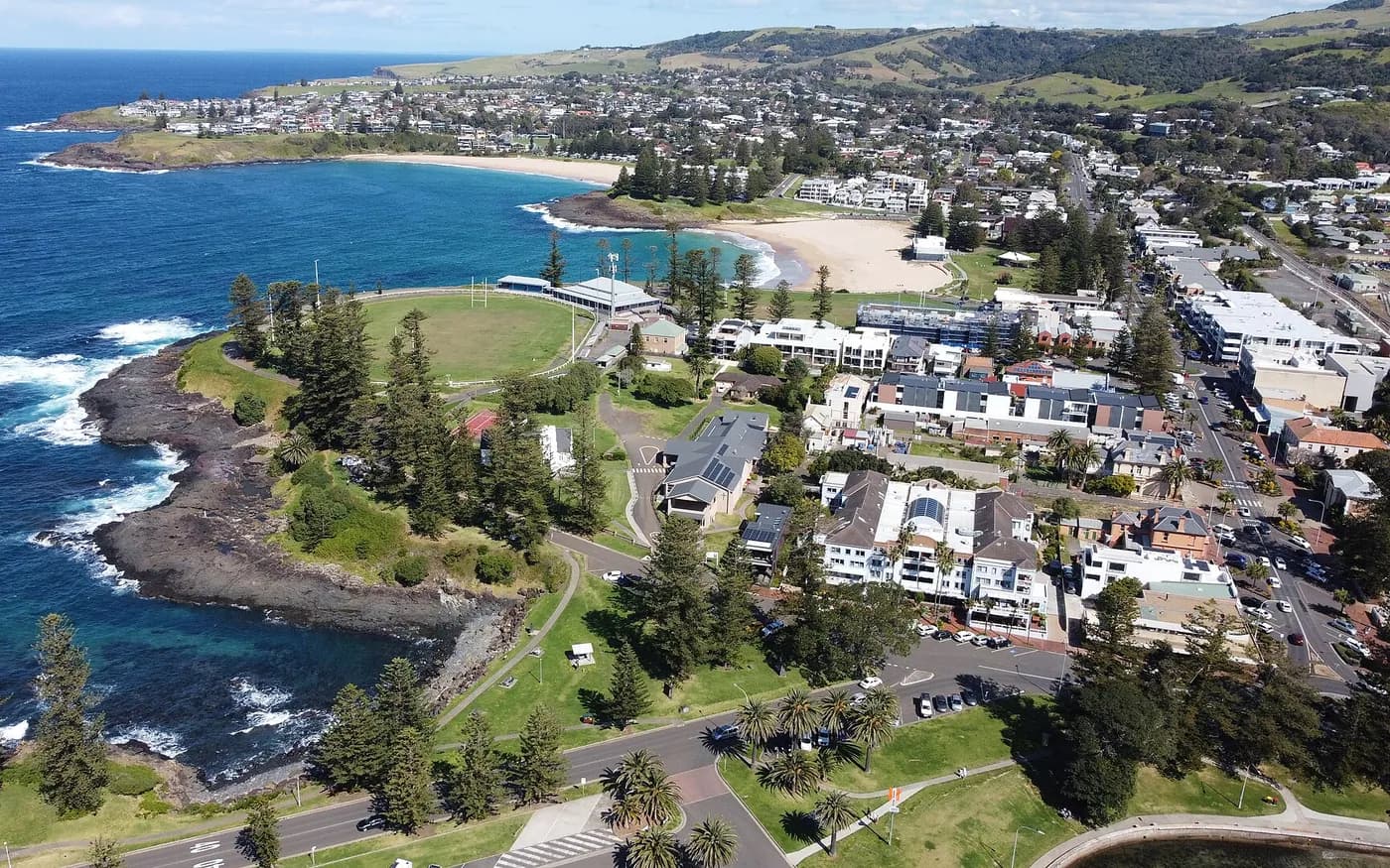 View of Kiama in New South Wales