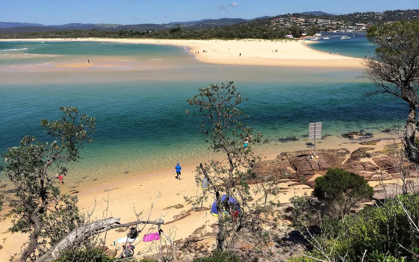 View of Merimbula in New South Wales